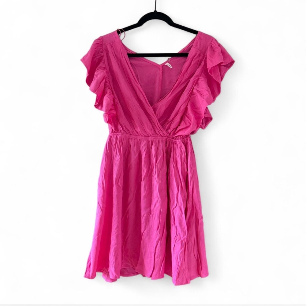 Glam Vibrant Pink Dress